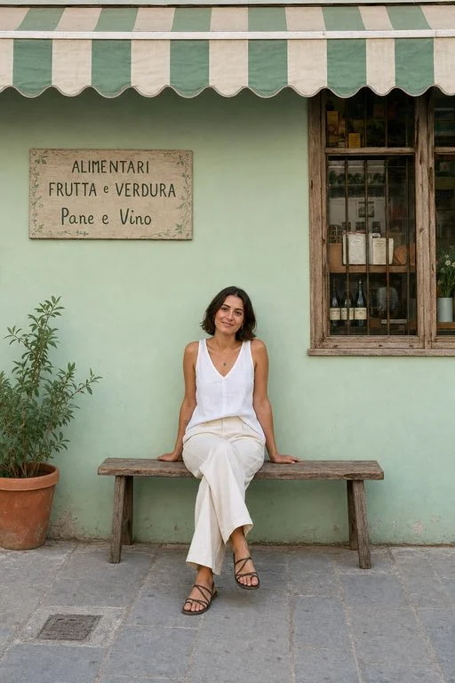 Centre Column: a free guide for a centered person with room for the surroundings above